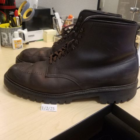 View photo of Alden Indy Boot in Horween Brown Chromexcel