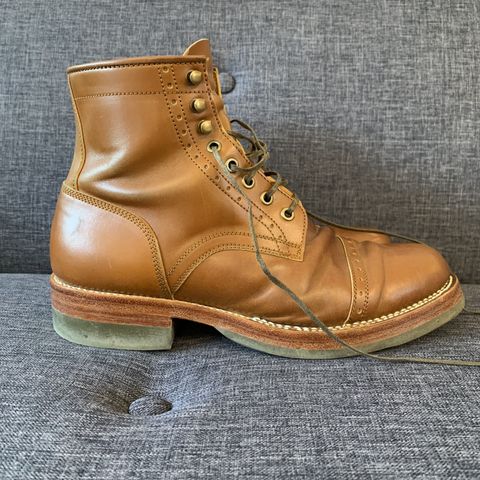 Benzein The Kanon Brogue Cap Toe Boot