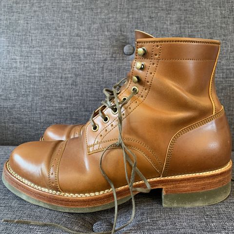 Benzein The Kanon Brogue Cap Toe Boot