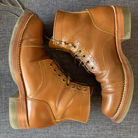 Benzein The Kanon Brogue Cap Toe Boot
