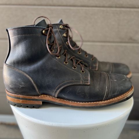 View photo of Truman Service Boot in Seidel Ink Cheaha