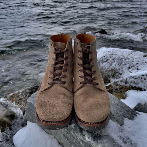 View photo of Midas Service Boot in Horween Natural Chromexcel Roughout