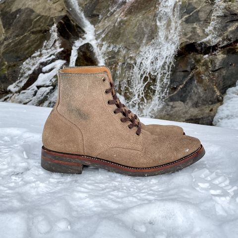 View photo of Midas Service Boot in Horween Natural Chromexcel Roughout