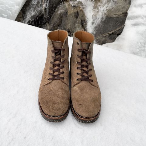 View photo of Midas Service Boot in Horween Natural Chromexcel Roughout