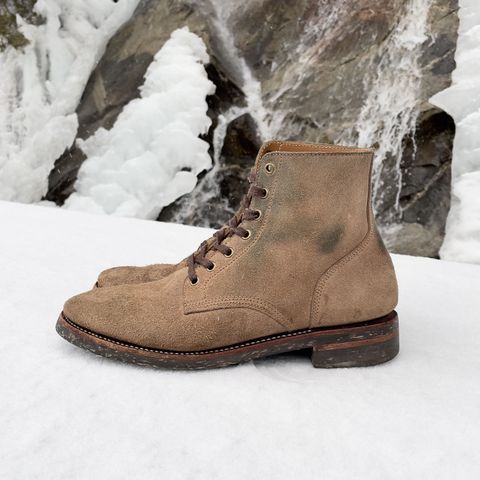 View photo of Midas Service Boot in Horween Natural Chromexcel Roughout