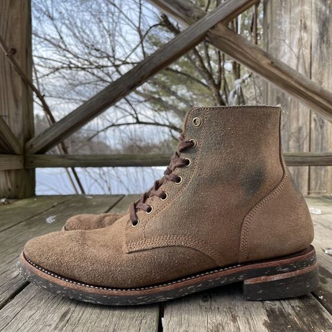 View photo of Midas Service Boot in Horween Natural Chromexcel Roughout