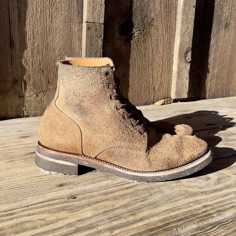 View photo of Midas Service Boot in Horween Natural Chromexcel Roughout