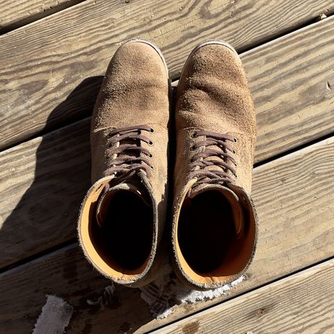 View photo of Midas Service Boot in Horween Natural Chromexcel Roughout