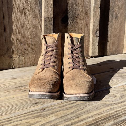 View photo of Midas Service Boot in Horween Natural Chromexcel Roughout