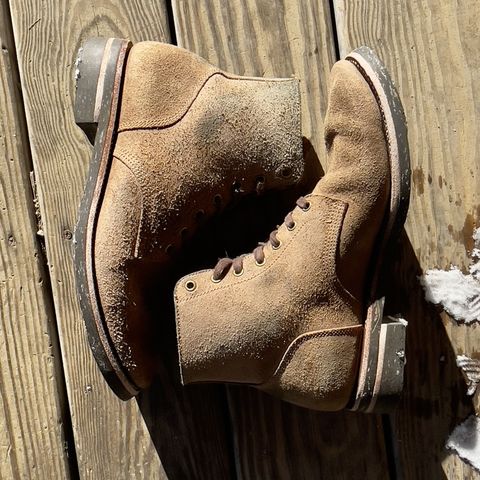 View photo of Midas Service Boot in Horween Natural Chromexcel Roughout