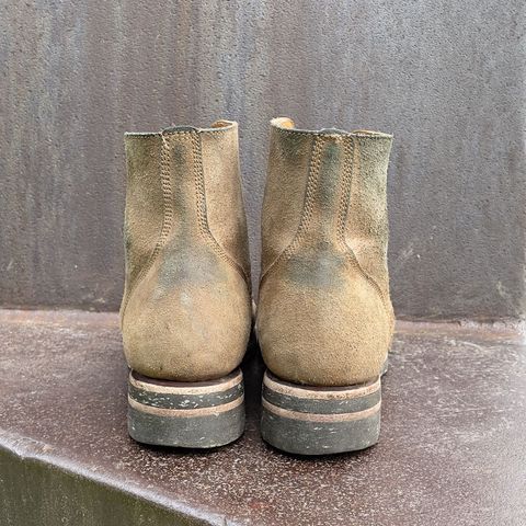 View photo of Midas Service Boot in Horween Natural Chromexcel Roughout