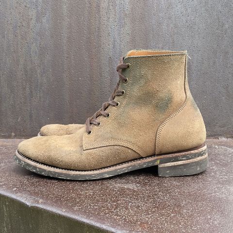 View photo of Midas Service Boot in Horween Natural Chromexcel Roughout