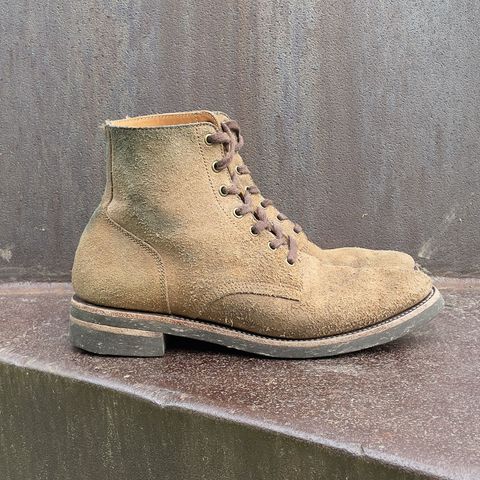 View photo of Midas Service Boot in Horween Natural Chromexcel Roughout