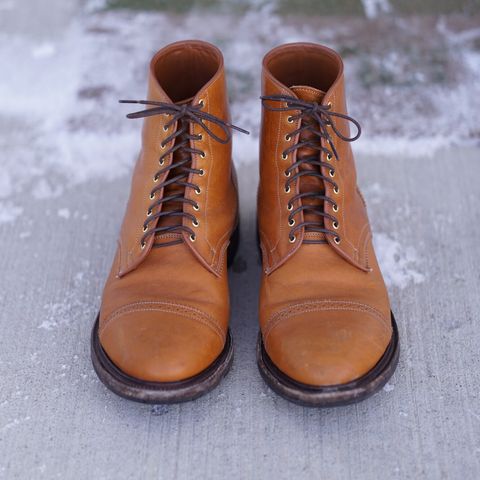 Viberg Shelby Sharp Brogue Boot