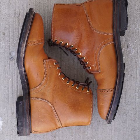 Viberg Shelby Sharp Brogue Boot