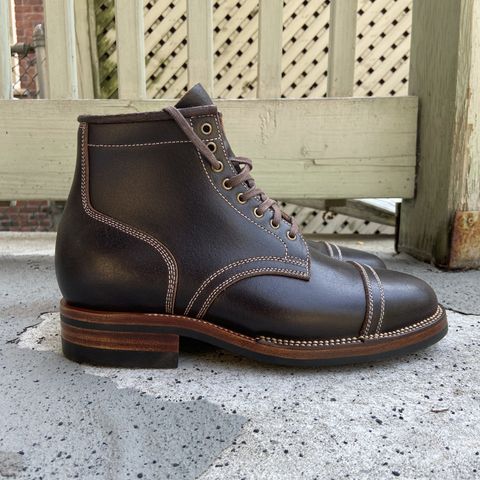 Search result thumbnail of Flame Panda Service Boot in Horween Dark Brown Waxed Flesh