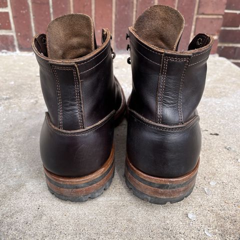 View photo of Truman Upland Boot in Seidel Black Walnut Double Shot