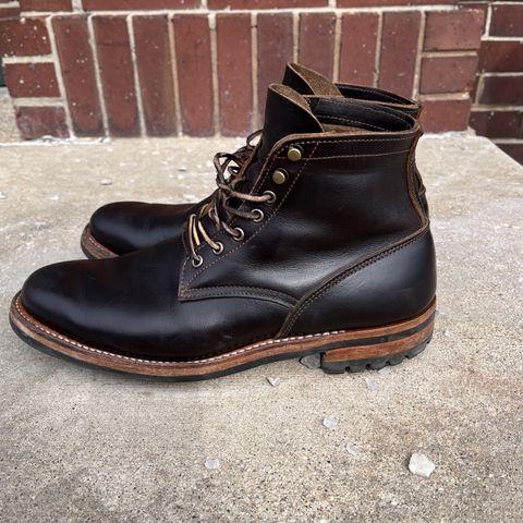 View photo of Truman Upland Boot in Seidel Black Walnut Double Shot