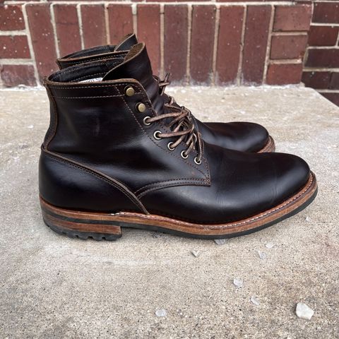 View photo of Truman Upland Boot in Seidel Black Walnut Double Shot