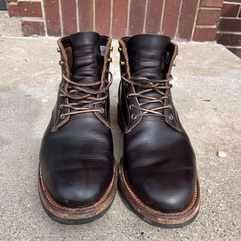 View photo of Truman Upland Boot in Seidel Black Walnut Double Shot