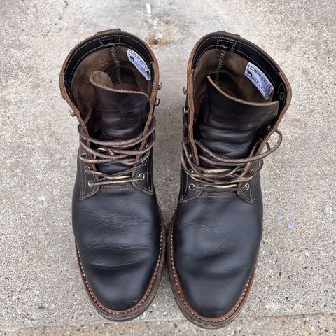 View photo of Truman Upland Boot in Seidel Black Walnut Double Shot