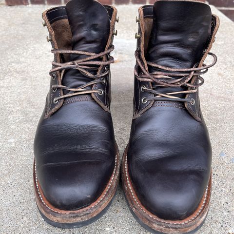 View photo of Truman Upland Boot in Seidel Black Walnut Double Shot