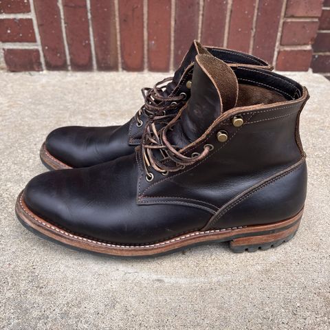 View photo of Truman Upland Boot in Seidel Black Walnut Double Shot