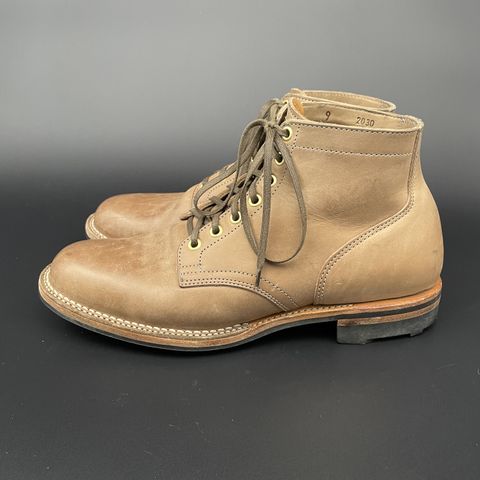 View photo of Viberg Service Boot in Maryam Fango Horsebutt