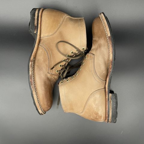 View photo of Viberg Service Boot in Maryam Fango Horsebutt