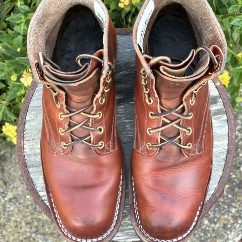 Search result thumbnail of Nicks Prospector in Wickett & Craig Tan Oiled Latigo