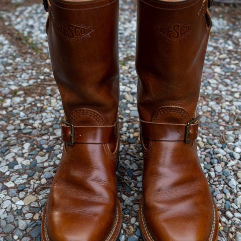 View photo of Wesco Boss Engineer Boot in Seidel British Tan Domain