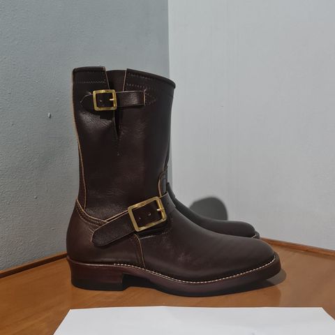 Search result thumbnail of Benzein The Keeper 'Type 2' Engineer Boot in Horween Brown Chromexcel Horsehide