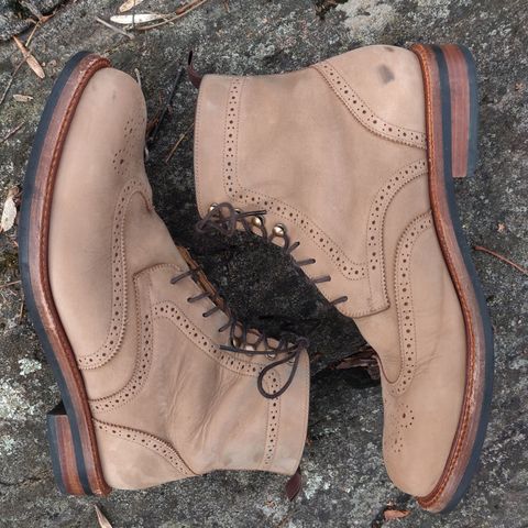 Search result thumbnail of Beckett Simonon Nolan Brogue Boots in Walnut Nubuck