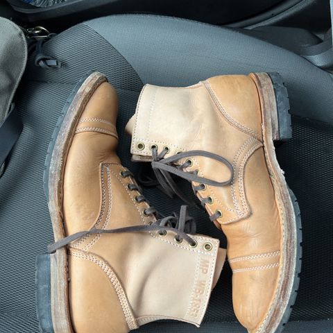 Search result thumbnail of White's MP-Sherman Toe Cap in Wickett & Craig Natural Veg Tan