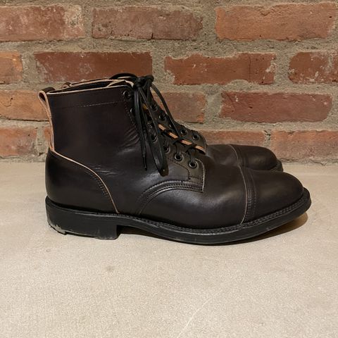 Search result thumbnail of Viberg Service Boot in Maryam Black Horsebutt