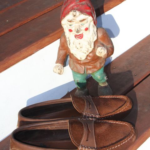 Search result thumbnail of Quoddy Penny Driver in C.F. Stead Chocolate Repello Calf Suede