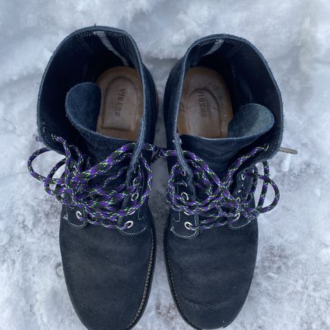 Search result thumbnail of Viberg Boondocker in Horween Petrol Chamois Roughout