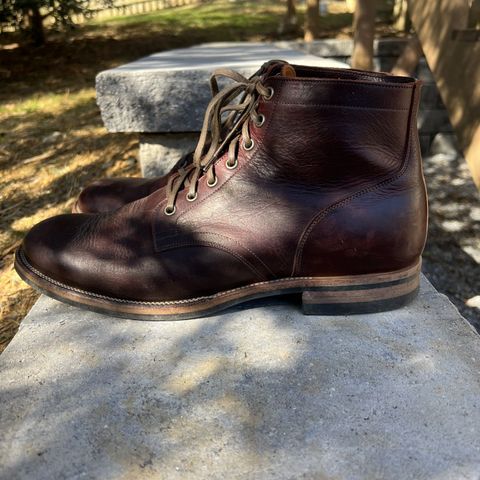 Search result thumbnail of Viberg Service Boot in C.F. Stead Espresso Classic Oiled Shoulder