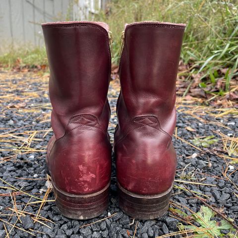 Search result thumbnail of Hark Weber Zip Boot in Horween Color 8 Chromexcel