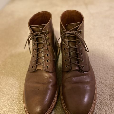 Search result thumbnail of Grant Stone Diesel Boot in Horween Dune Chromexcel
