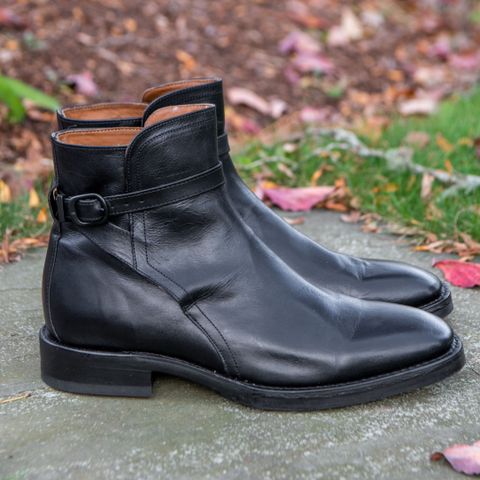 Search result thumbnail of Frye Jasper Jodhpur in Black Italian Veg Tan