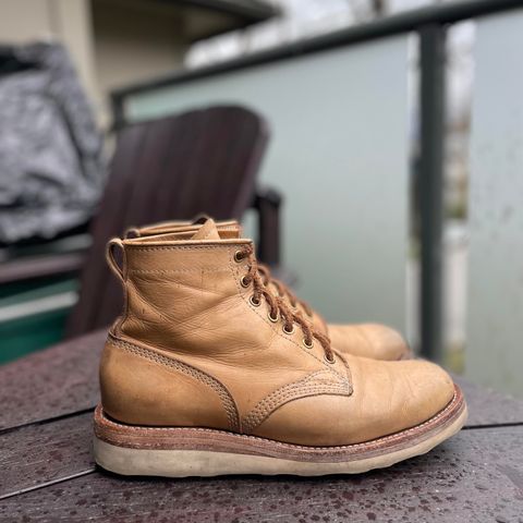 Search result thumbnail of Self-Made Service Boot in Unknown Natural Veg Tan