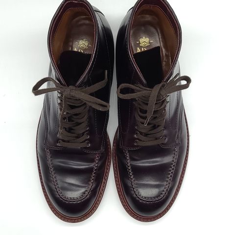 View photo of Alden Indy Boot in Horween Color 8 Shell Cordovan