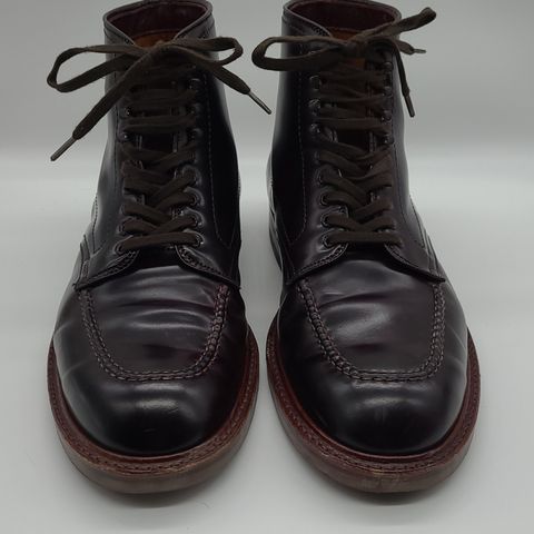 View photo of Alden Indy Boot in Horween Color 8 Shell Cordovan