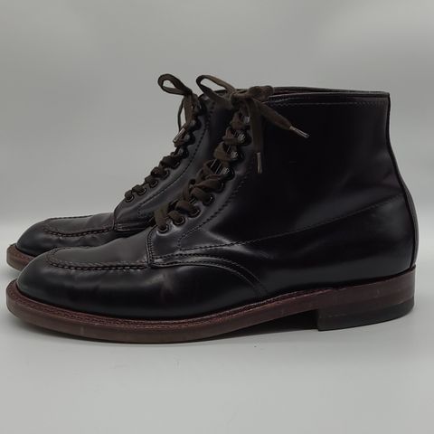 View photo of Alden Indy Boot in Horween Color 8 Shell Cordovan