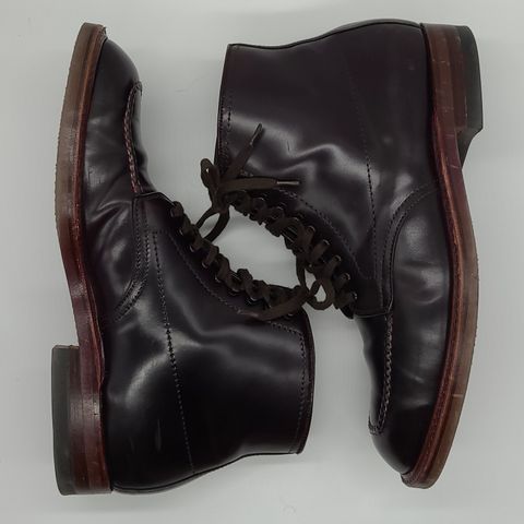 View photo of Alden Indy Boot in Horween Color 8 Shell Cordovan