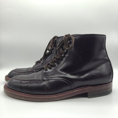 View photo of Alden Indy Boot in Horween Color 8 Shell Cordovan