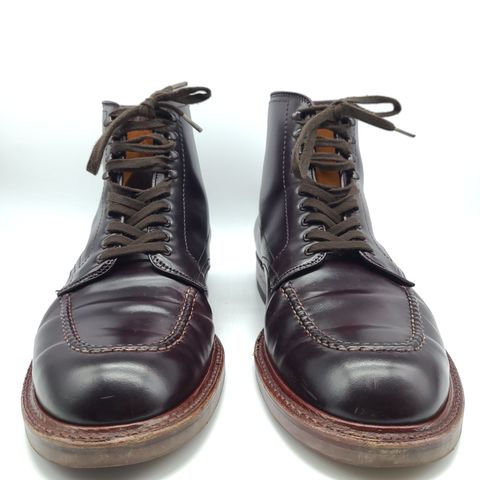 View photo of Alden Indy Boot in Horween Color 8 Shell Cordovan