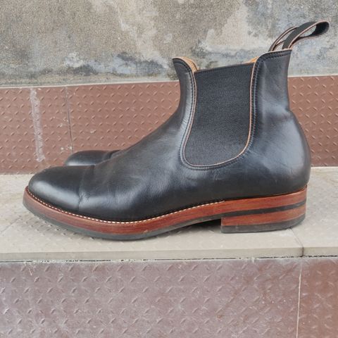 Search result thumbnail of Benzein The Seventh Chelsea Boot in Shinki Black Latigo Teacore Horsehide