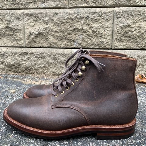 Search result thumbnail of Grant Stone Edward Boot in C.F. Stead Tobacco Waxy Commander Suede